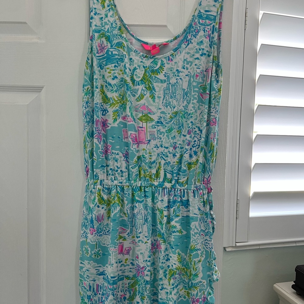 Lilly Pulitzer romper skort and I size small